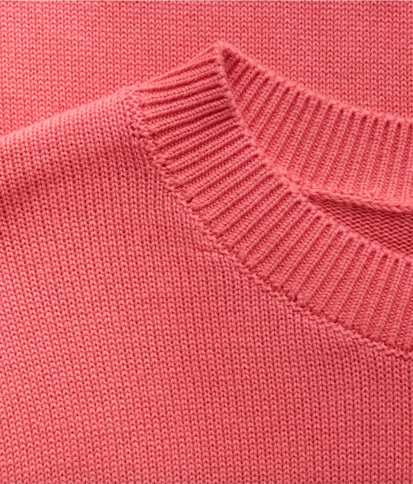 Street One Cotton Round neck Jumper Coral