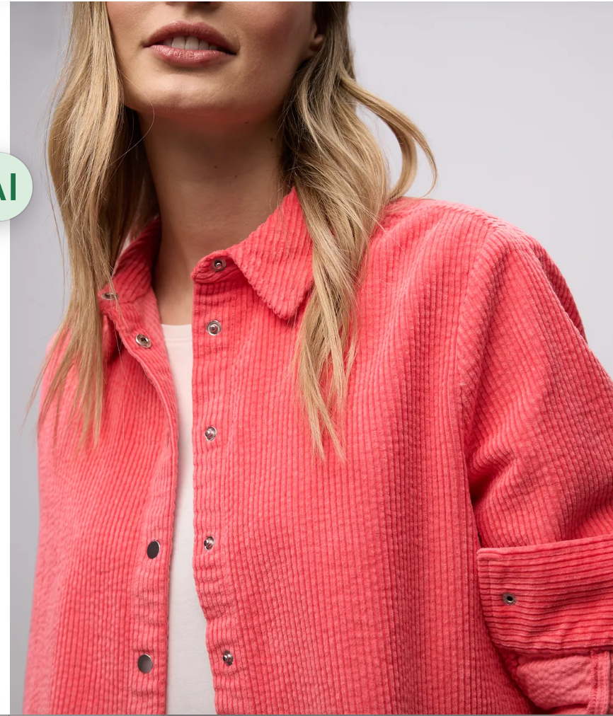 Street One Corduroy Shirtcollar Blouse