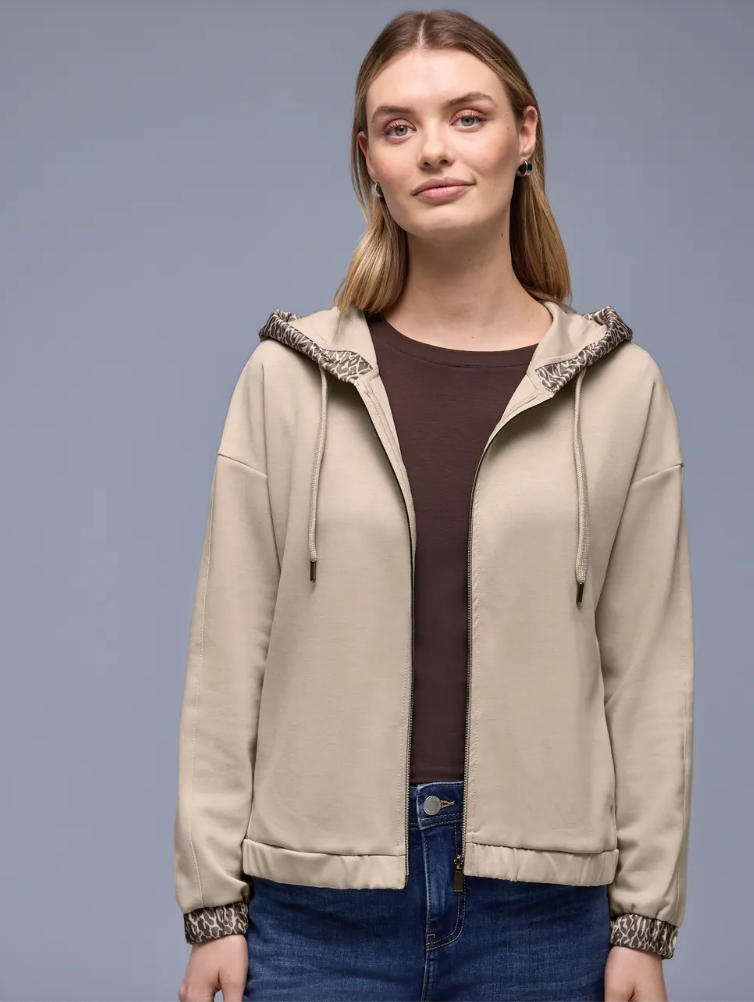 Street One Silk Look Hoody Jacket