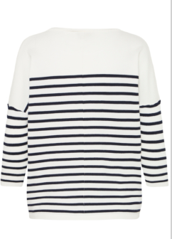 ICHI IHLULS BOXY Half Sleeve Knit