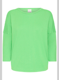ICHI IHLULS BOXY KNIT Green.