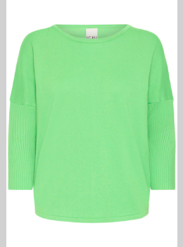 ICHI IHLULS BOXY KNIT Green.