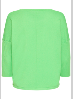 ICHI IHLULS BOXY KNIT Green.