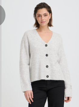ICHI IHBALING CA Cardigan Grey.