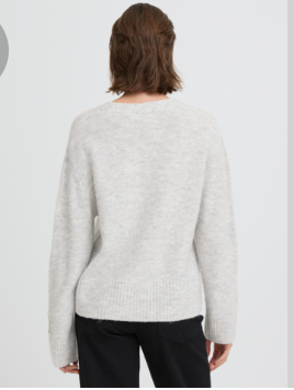 ICHI IHBALING CA Cardigan Grey.