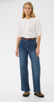 Part Two SafinaPW Wide Leg Denim Jeans.