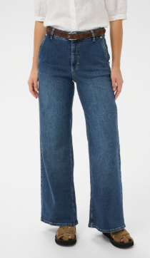 Part Two SafinaPW Wide Leg Denim Jeans.