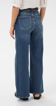 Part Two SafinaPW Wide Leg Denim Jeans.