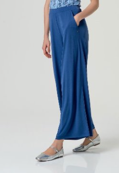 Surkana Wide Leg Trousers - Blue.