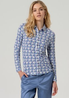 Surkana Long Sleeve Shirt Blue.