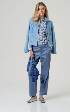 Surkana Long Sleeve Shirt Blue.