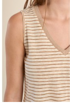 Molly Bracken Tank Top with Wide Straps Sailor Shirt.