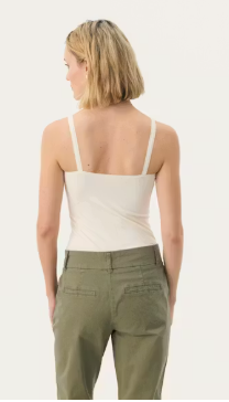 Part Two HyddaPW Vest Top - Whitecap Grey.