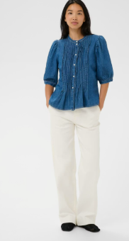 Part Two AlesiaPW SH - Denim.