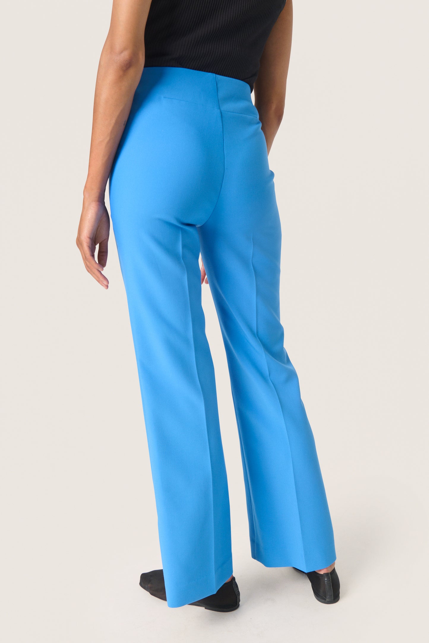 Soaked in Luxury Corinne Trousers - Corn flower blue