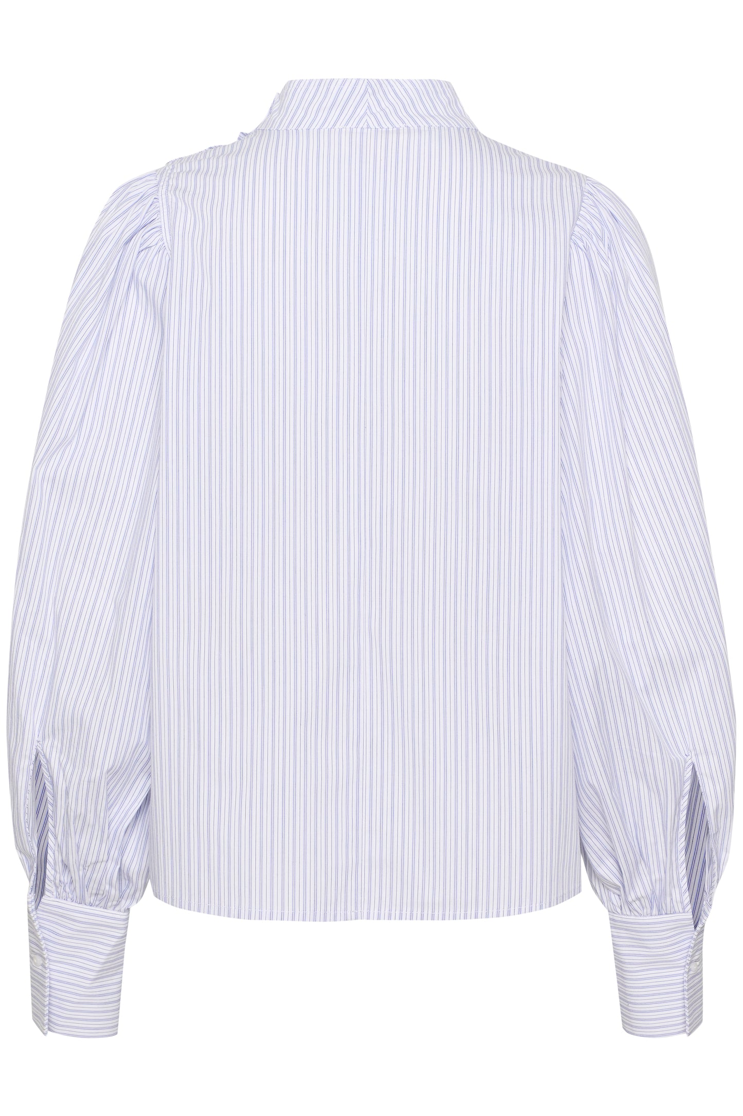 Soaked in Luxury Oriano Blouse - Blue & White Stripe.