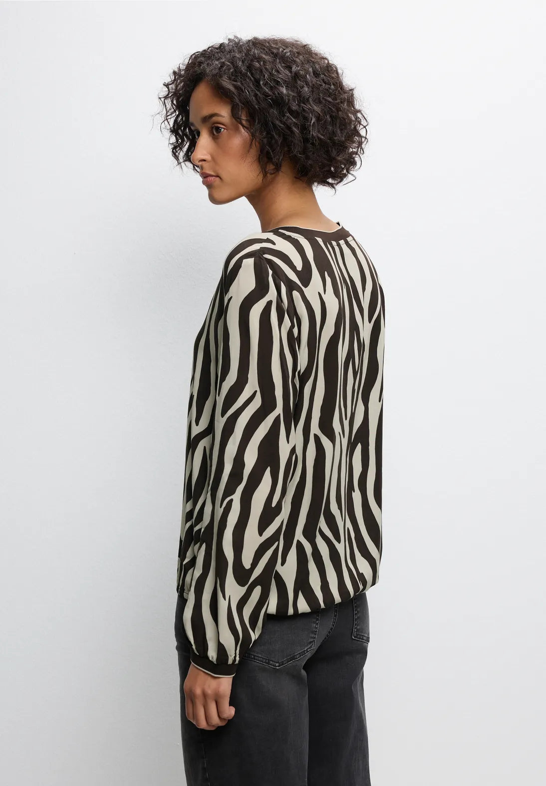 Street One Tunic Blouse with Elastic Tape