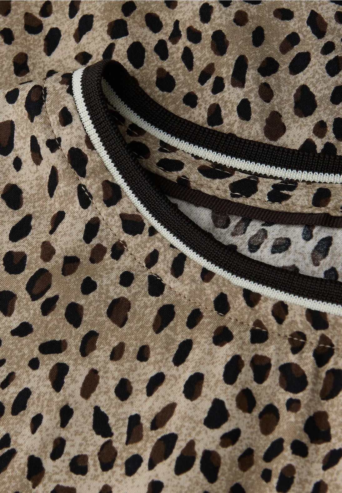 Street One Round Neck Blouse with Tape Details