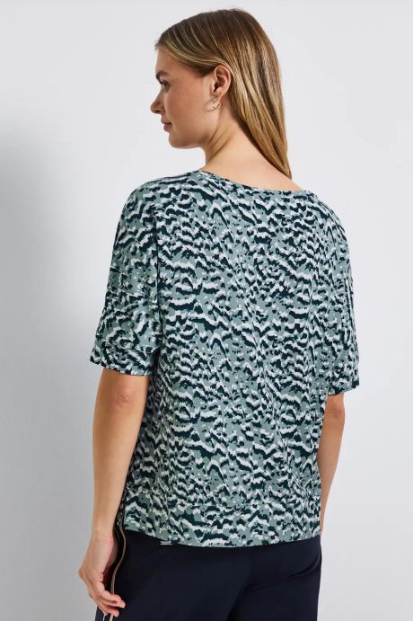 Street One Soft Printed Batwing Shirt