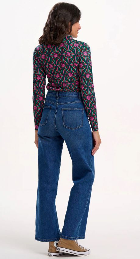 Sugarhill Annika Turtleneck Jersey Top