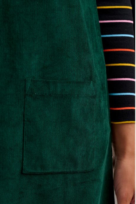 Sugarhill Kacy Tunic Dress Green Cord