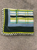 Surkana FUVA Rectangular Green printed scarf 100x180cm