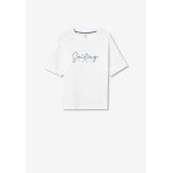 Tiffosi Yatty T/Shirt with detail - White