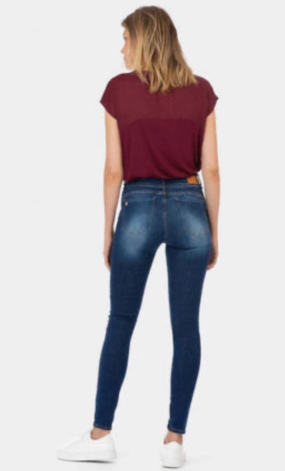 Tiffosi Jeans-One Size Double Comfort _4 Skinny-Dark Denim