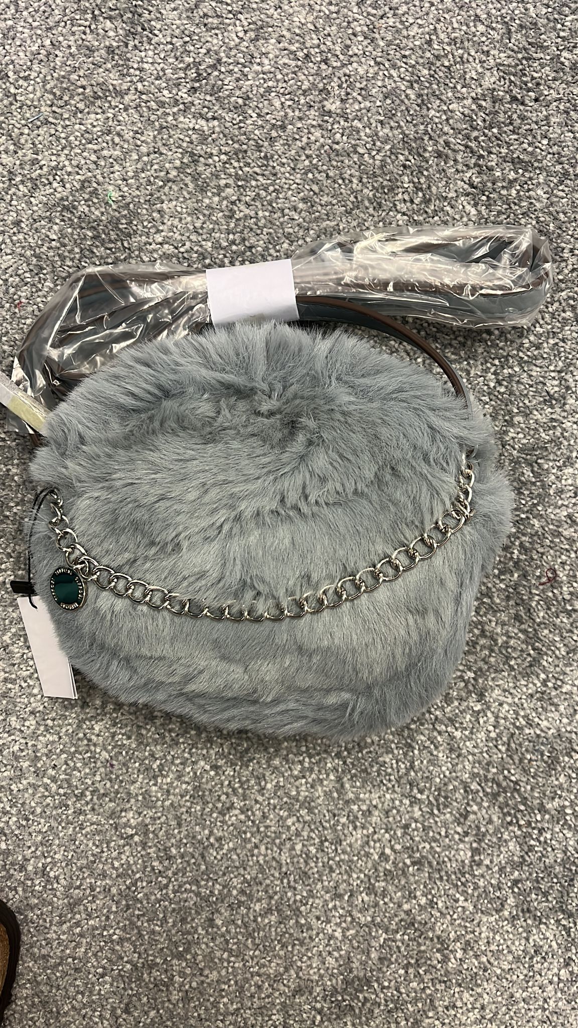 Tiffosi Hand Bag Furby-Blue Mirage