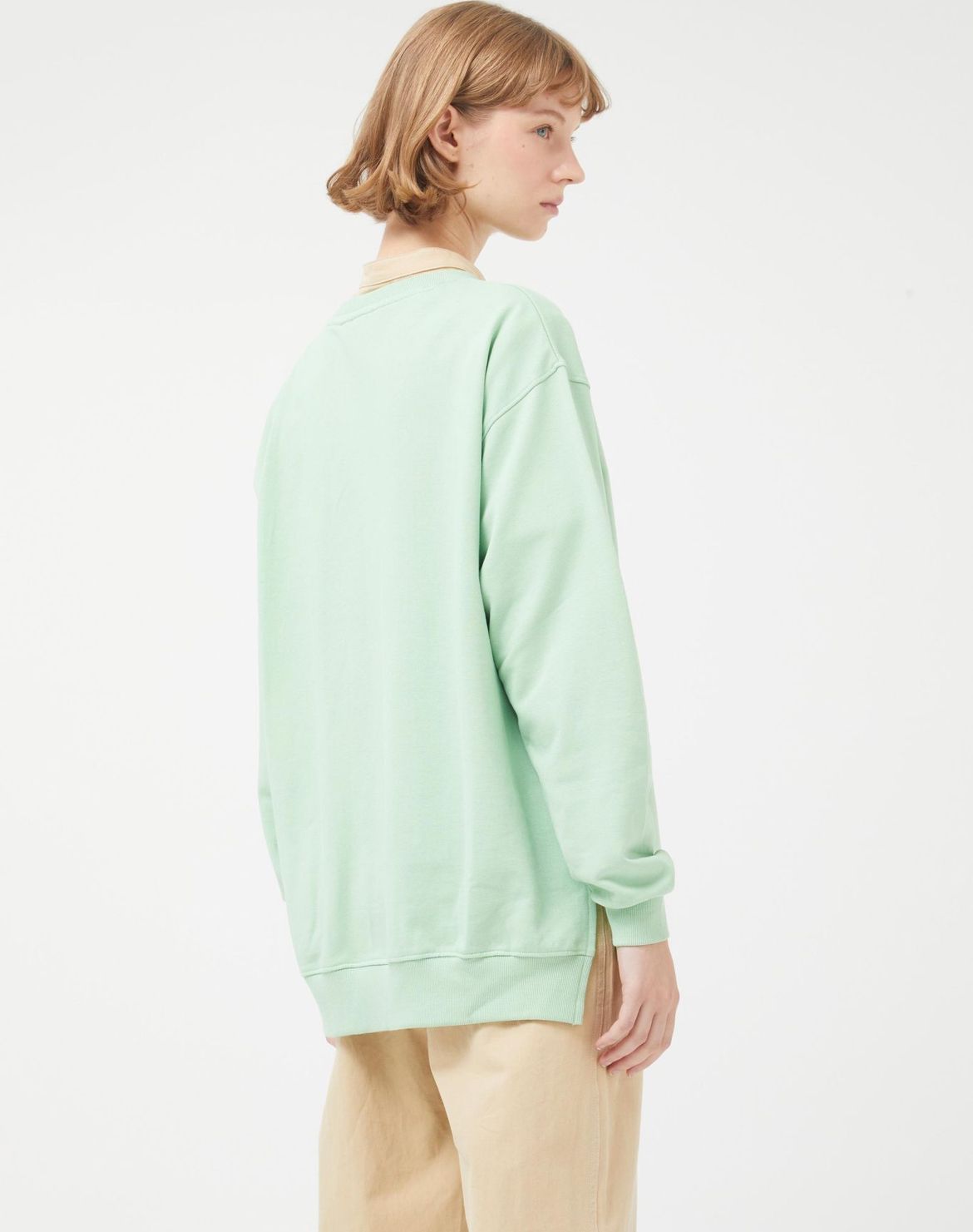 CF 41C/42009 Sweatshirt-Sage Green