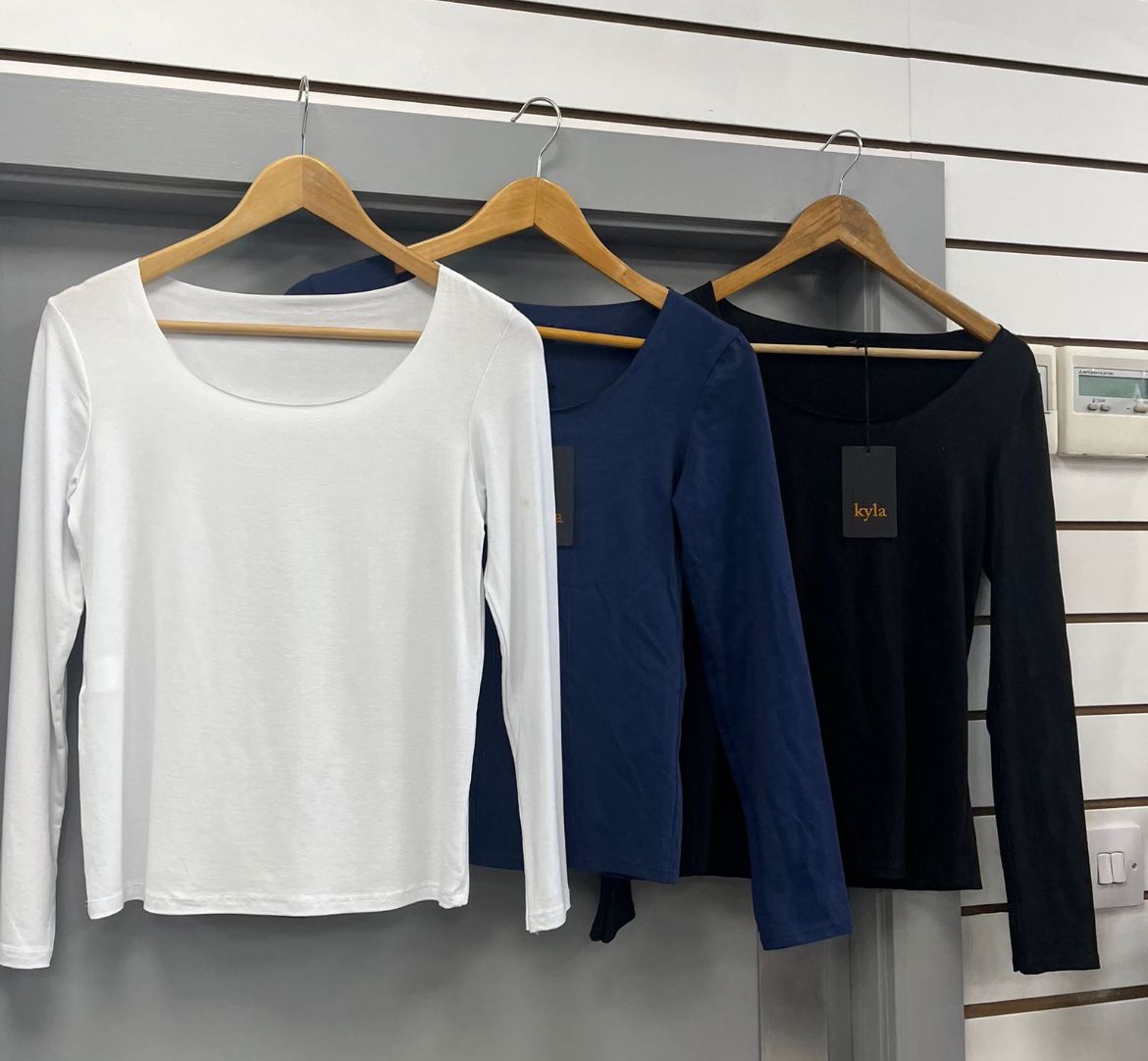 Kyla Layering L/s top-Navy