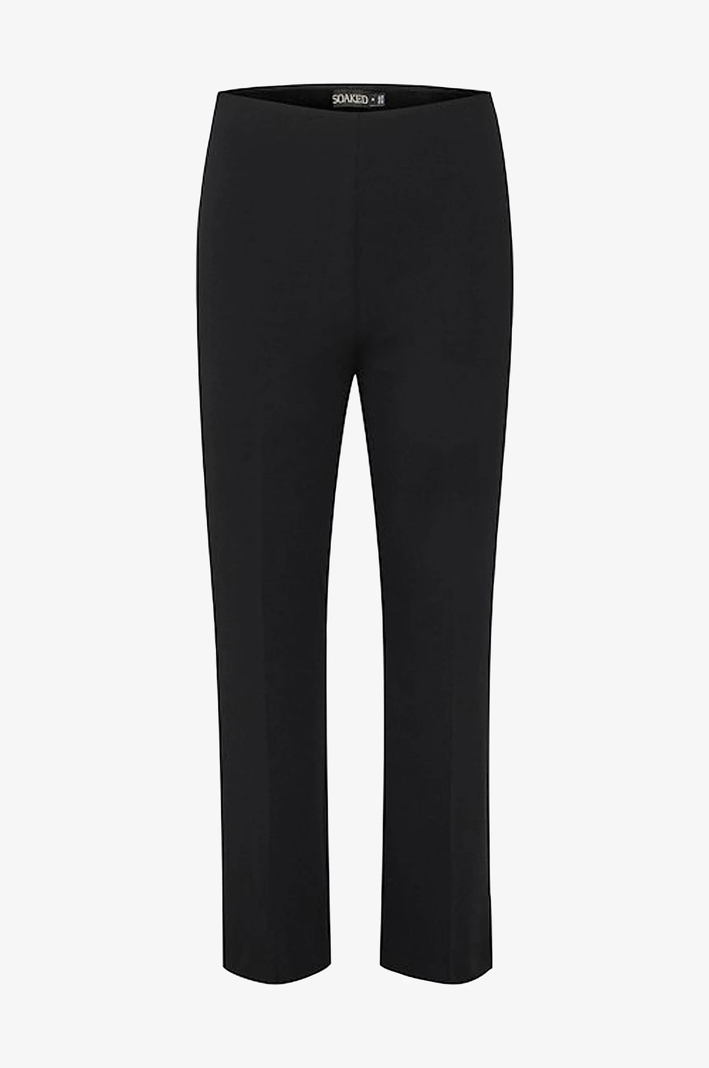 Soaked in Luxury Bea Kaylee Kickflare Trousers - Black.