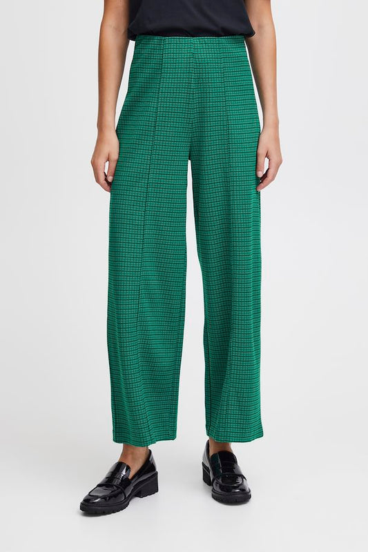 ICHI IHKATE Cameleon Pants-Green