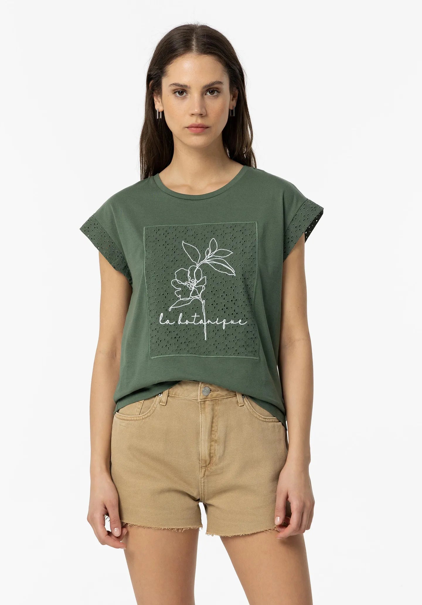 Tiffosi T-Shirt Chiara 2-Garden Topiary