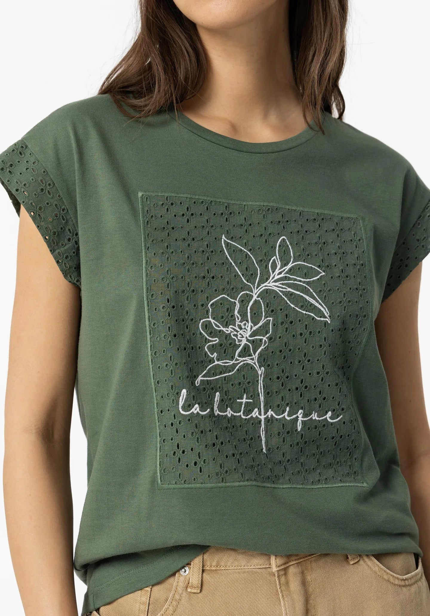 Tiffosi T-Shirt Chiara 2-Garden Topiary