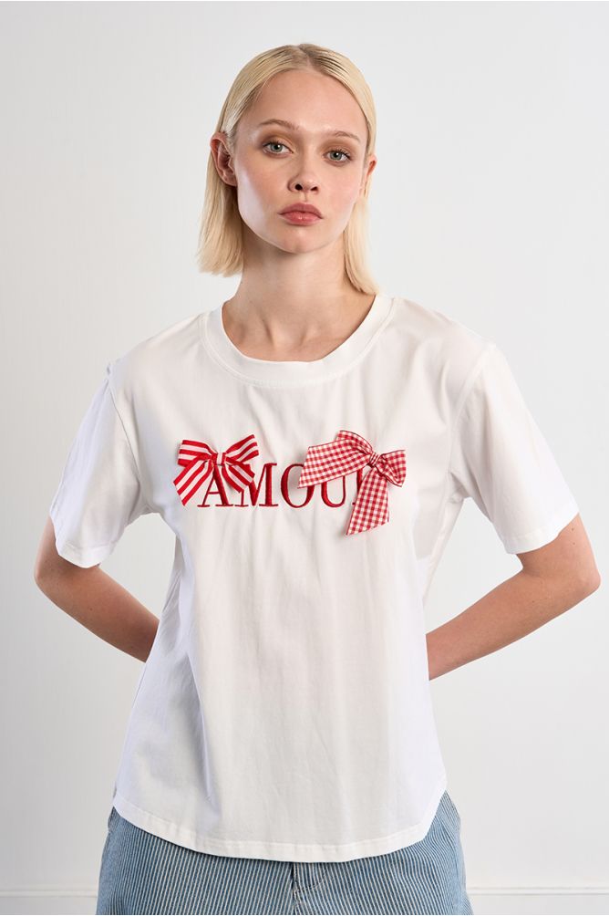 Lili Sidonio Molly Bracken Cotton T/Shirt "Amour"