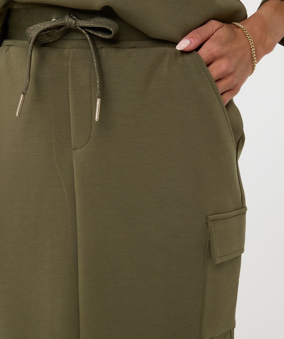 Esqualo Skirt Cargo-Moss Green