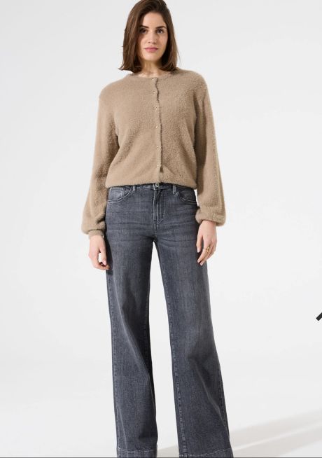 Garcia Ladies Cardigan Taupe