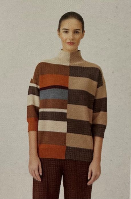 Feria Turtle Neck Tunic Style Jumper