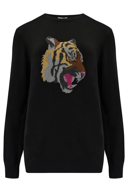 Sugarhill Astrid Jumper-Black Tiger