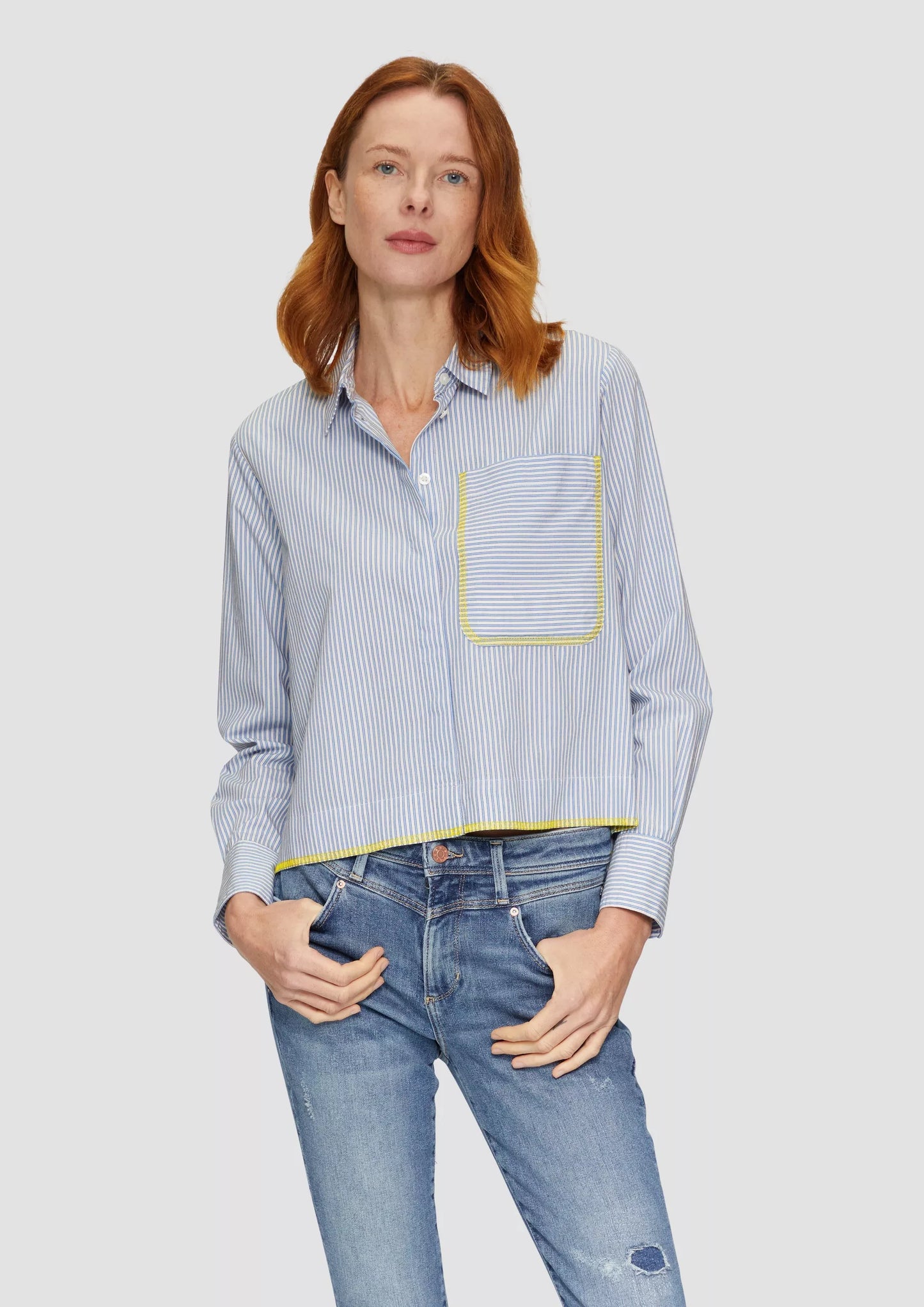 S.Oliver Blouse-Sky Blue