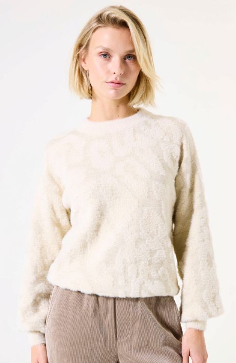 Garcia Ladies Jumper Whitecap