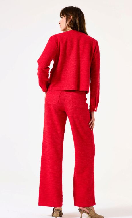 Garcia Ladies Trousers True Red