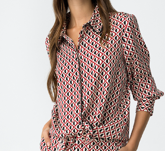 Tiffosi Chica Blouse Chilli Pepper