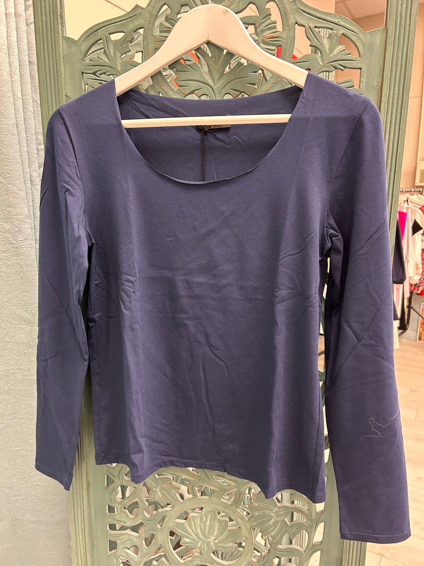 Kyla Layering L/s top-Navy