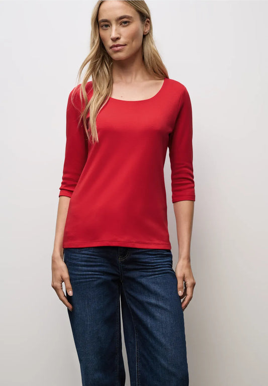 Street One Pania Top Racing Red