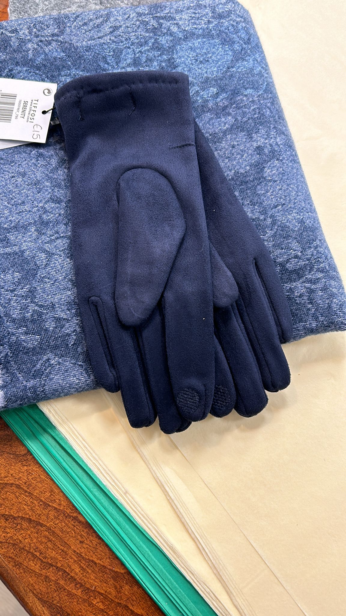 Tiffosi Gloves Serenity-Dk Navy