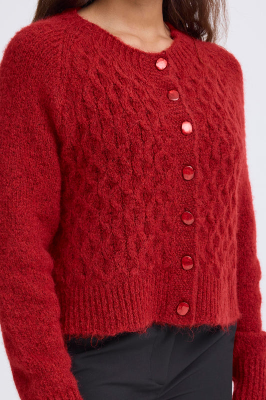 ICHI IHBELABLUE CA2 Cardigan