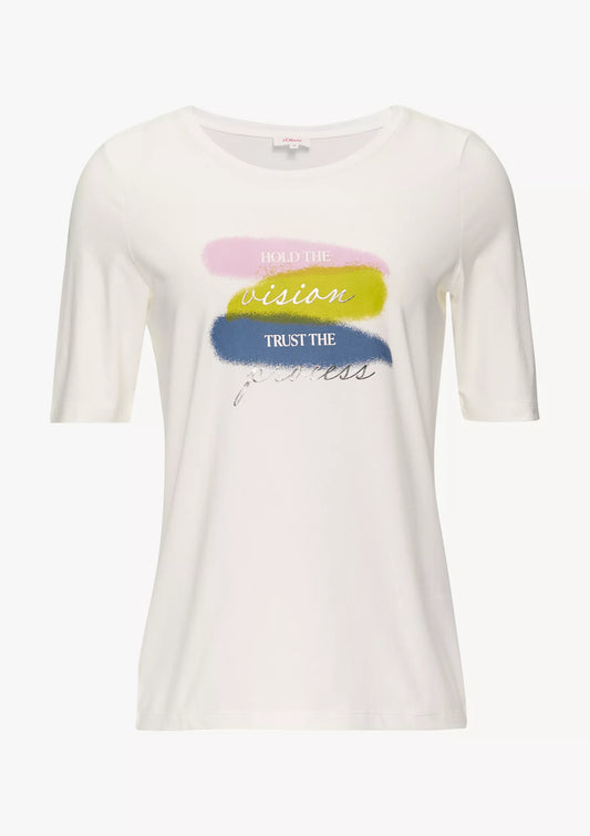 S.Oliver T-shirt 2-White