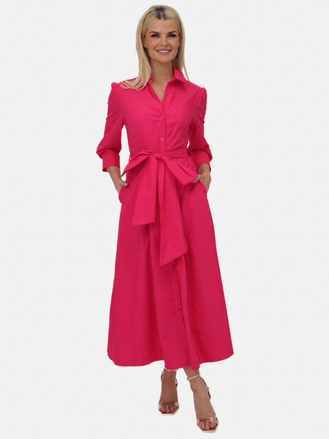 Kate & Pippa Victoria Dress Cerise